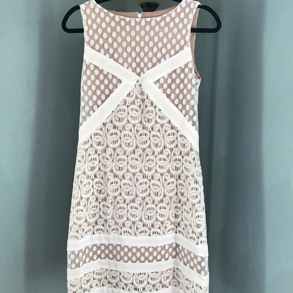 Boutique White Lace Dress